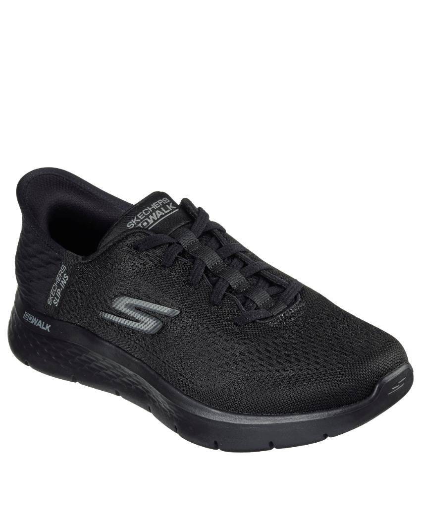 Skechers Slip-Ins: GOwalk Flex - New World Exra Wide Fit - PITCH BLACK slider