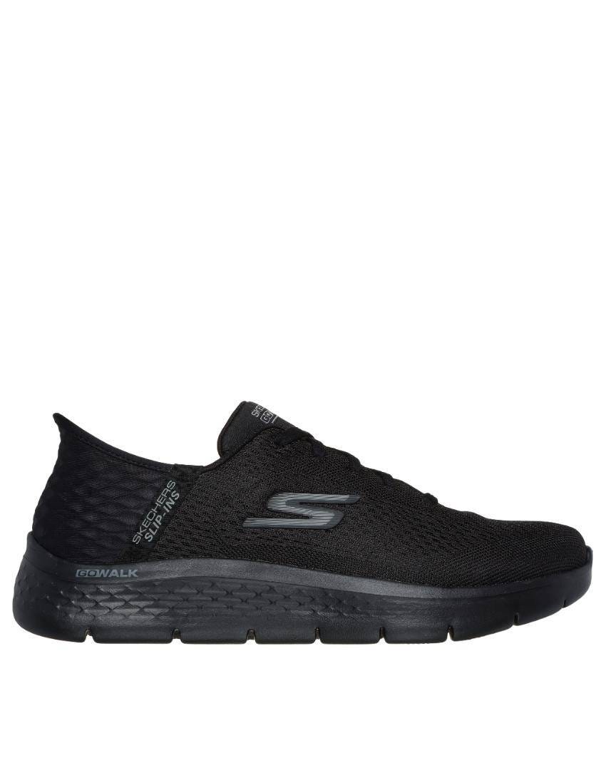 Skechers Slip-Ins: GOwalk Flex - New World Exra Wide Fit - PITCH BLACK slider