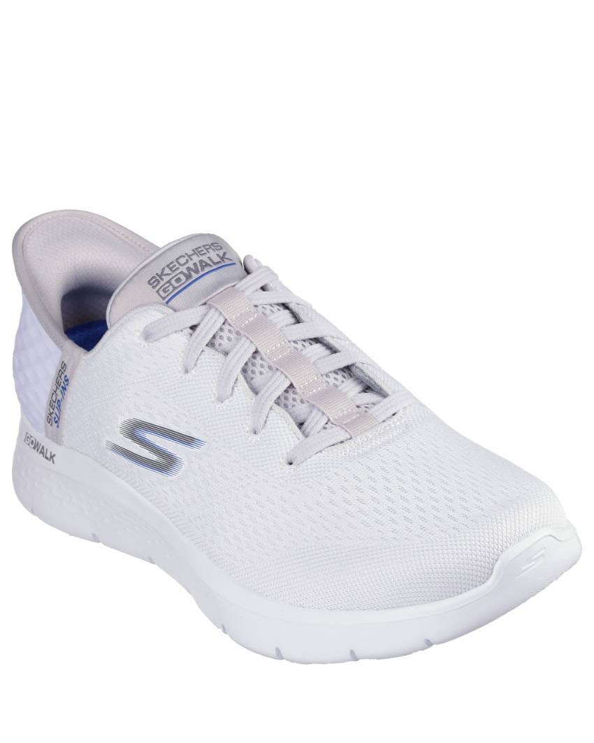 Skechers Slip-Ins: GOwalk Flex - New World Extra Wide Fit - WHITE/GREY slider