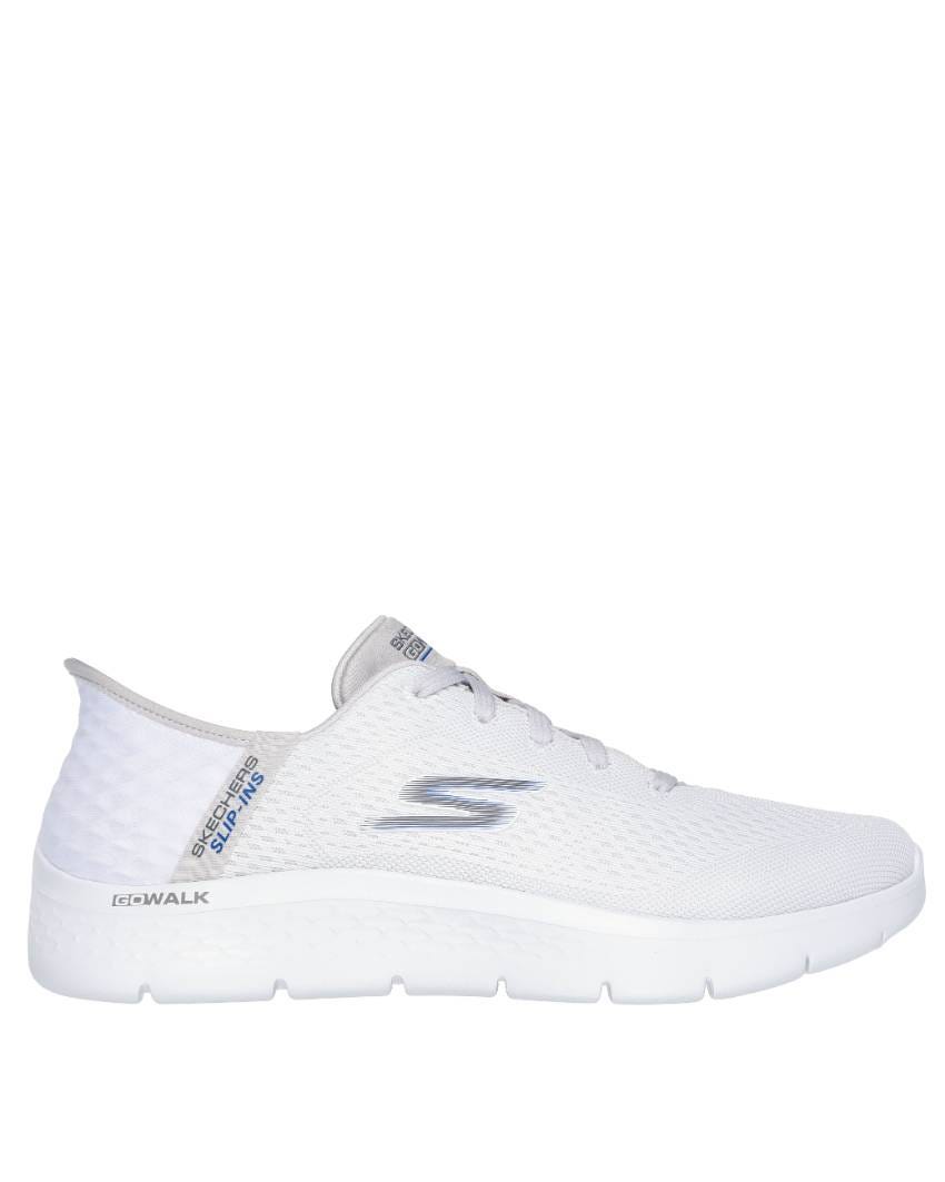 Skechers Slip-Ins: GOwalk Flex - New World Extra Wide Fit - WHITE/GREY slider