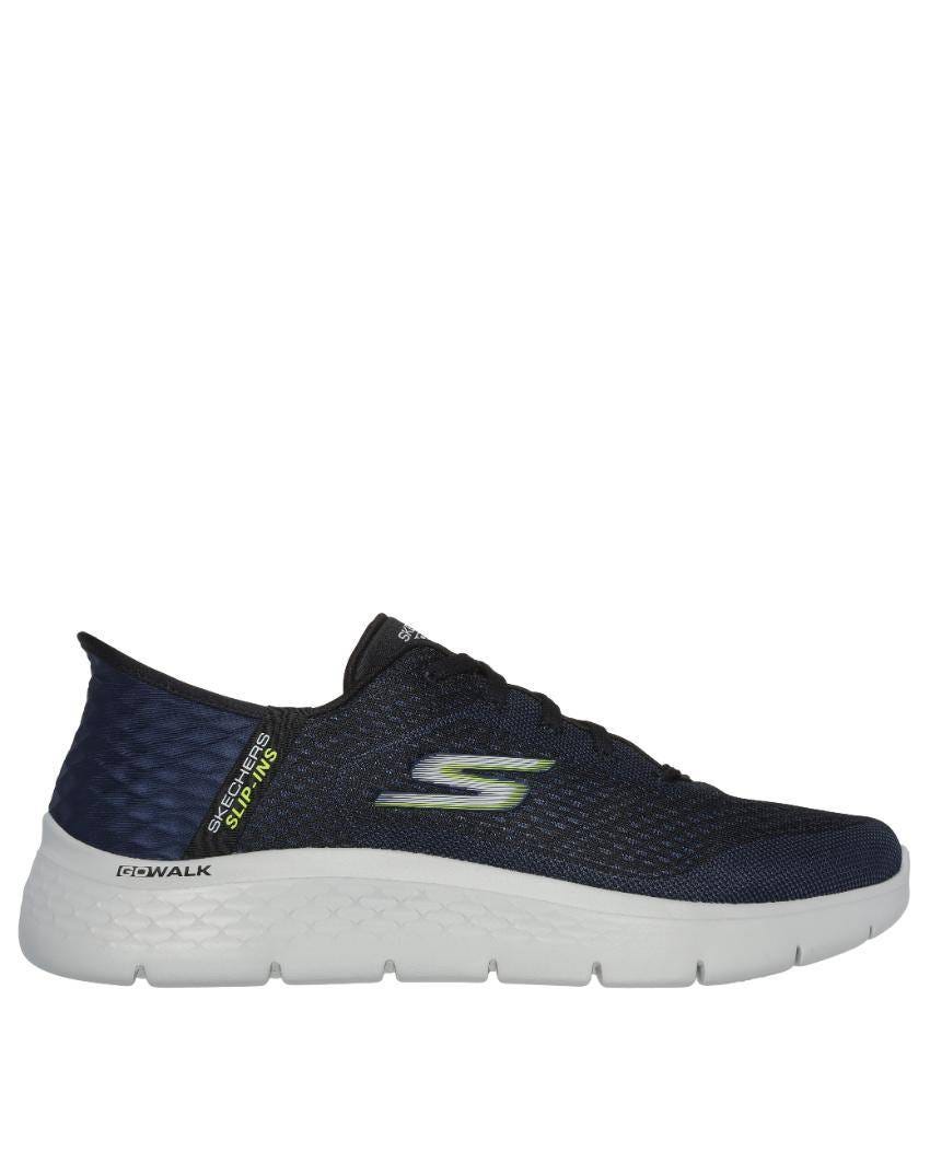 Skechers Slip-Ins: GOwalk Flex - New World - NAVY/LIME slider