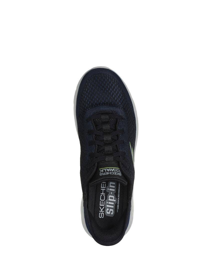 Skechers Slip-Ins: GOwalk Flex - New World - NAVY/LIME slider