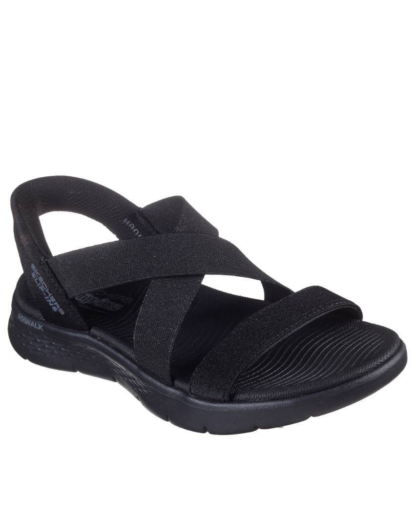 Skechers Slip-Ins: GOwalk Flex Sandal - Glimmer - BLACK/BLACK slider