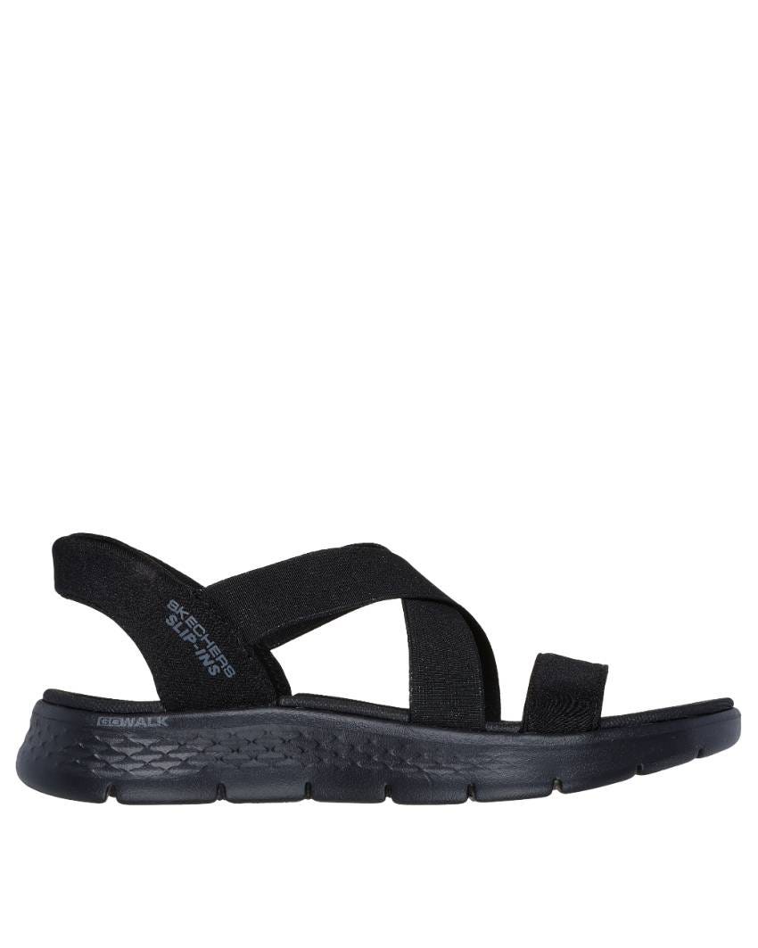 Skechers Slip-Ins: GOwalk Flex Sandal - Glimmer - BLACK/BLACK slider