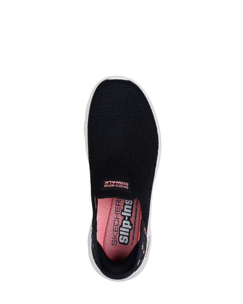 Skechers Slip-Ins: GOwalk Flex - Sunset Rose - BLACK/PINK slider