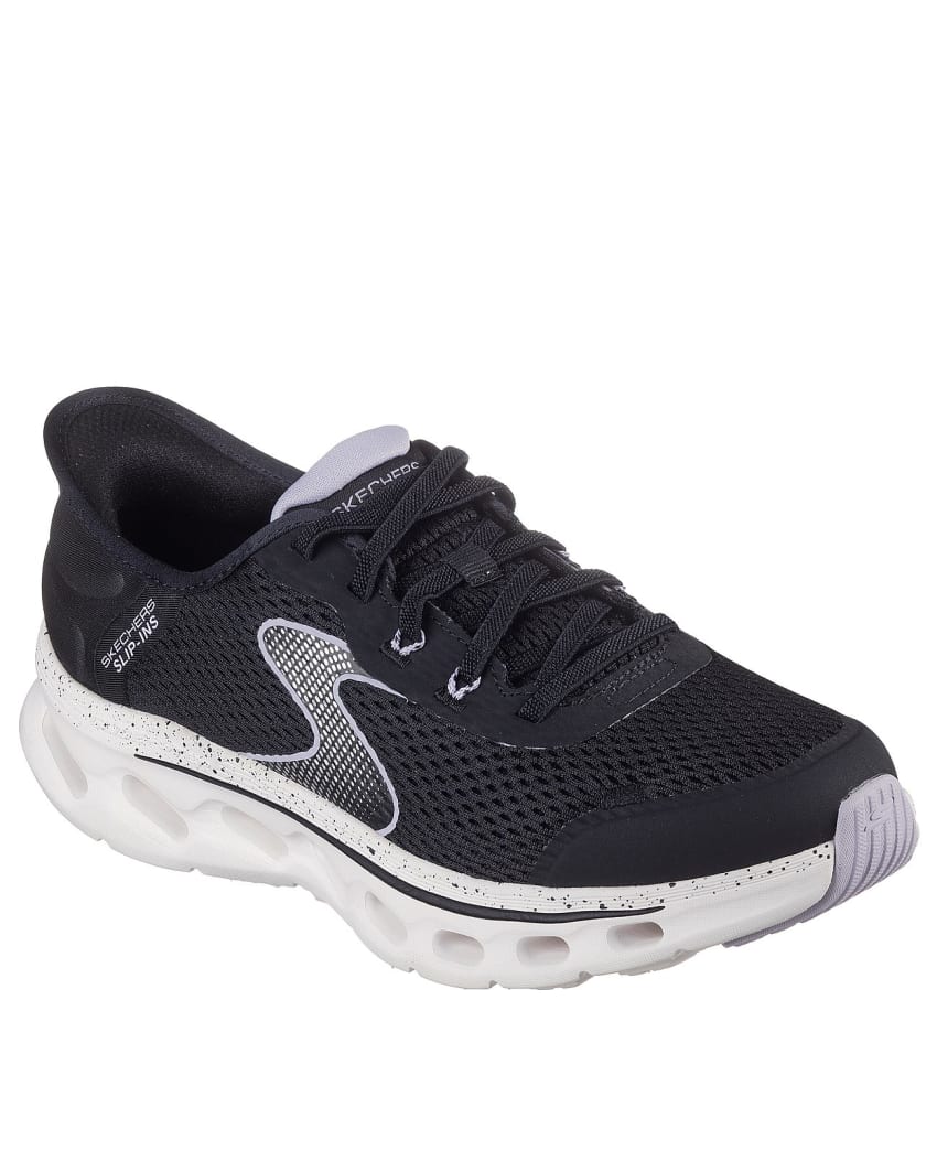 Skechers Slip-Ins: GOwalk Glide-Step 2.0 - BLACK/LAVENDER