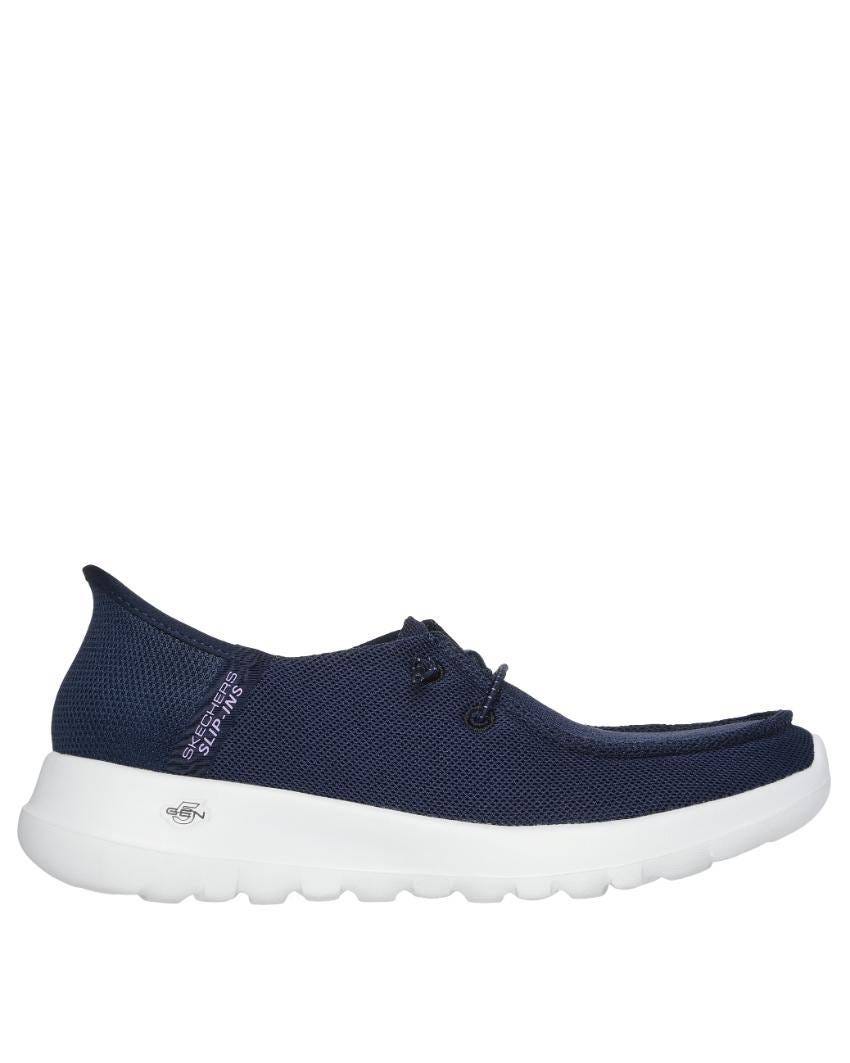 Skechers Slip-Ins: GOwalk Joy - Idalis Wide Fit - NAVY/LAVENDER slider