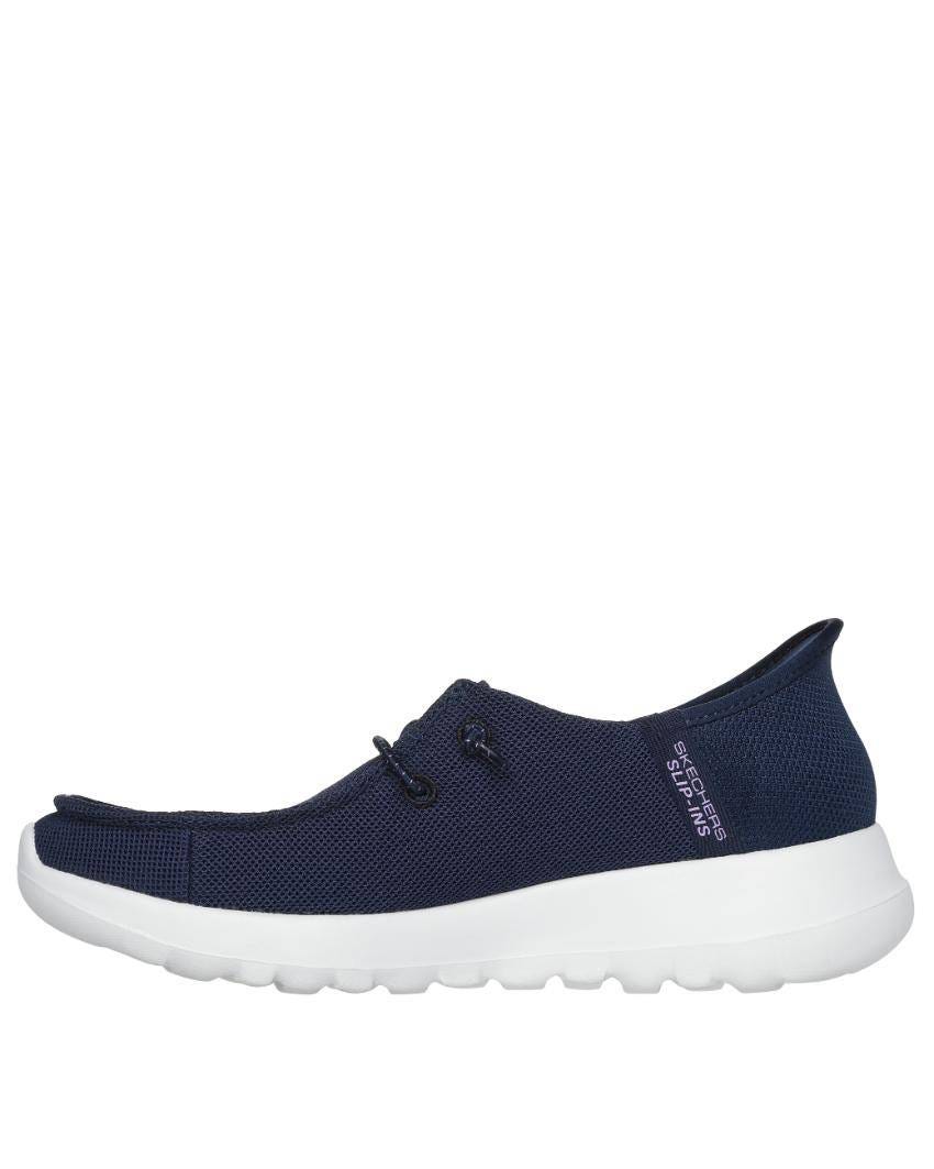 Skechers Slip-Ins: GOwalk Joy - Idalis Wide Fit - NAVY/LAVENDER slider