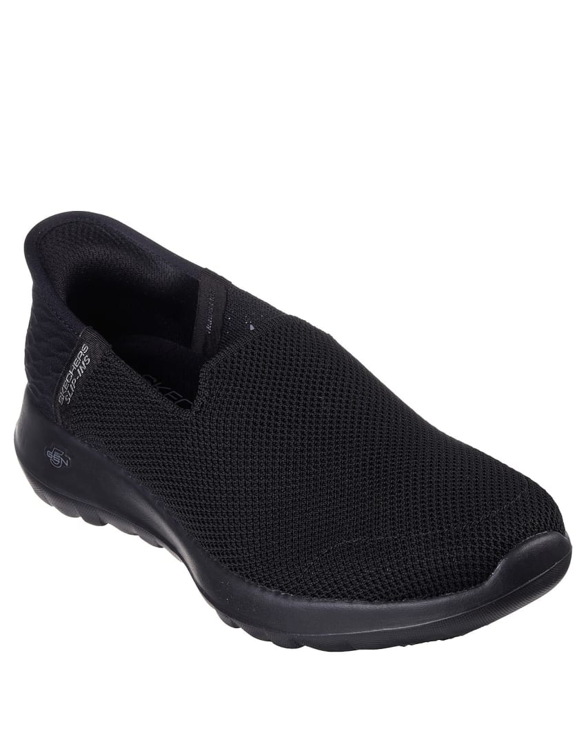 Skechers Slip-Ins: Go Walk Joy - Vela Wide Fit - PITCH BLACK