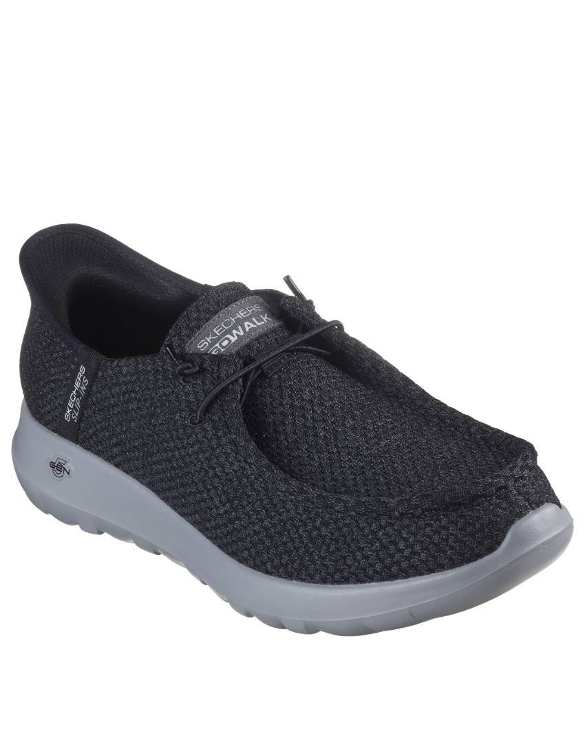 Skechers Slip-Ins: GOwalk Max - Halcyon - BLACK GREY slider