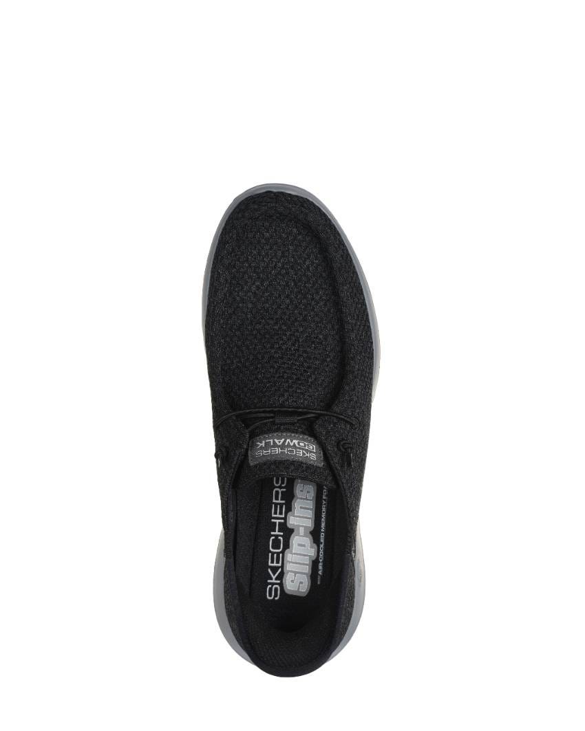 Skechers Slip-Ins: GOwalk Max - Halcyon - BLACK GREY slider