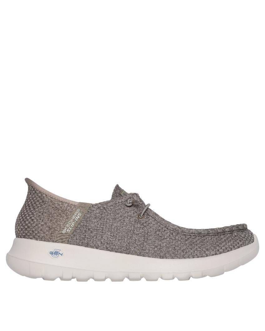 Skechers Slip-Ins: GOwalk Max - Halcyon Extra Wide Fit - TAUPE slider