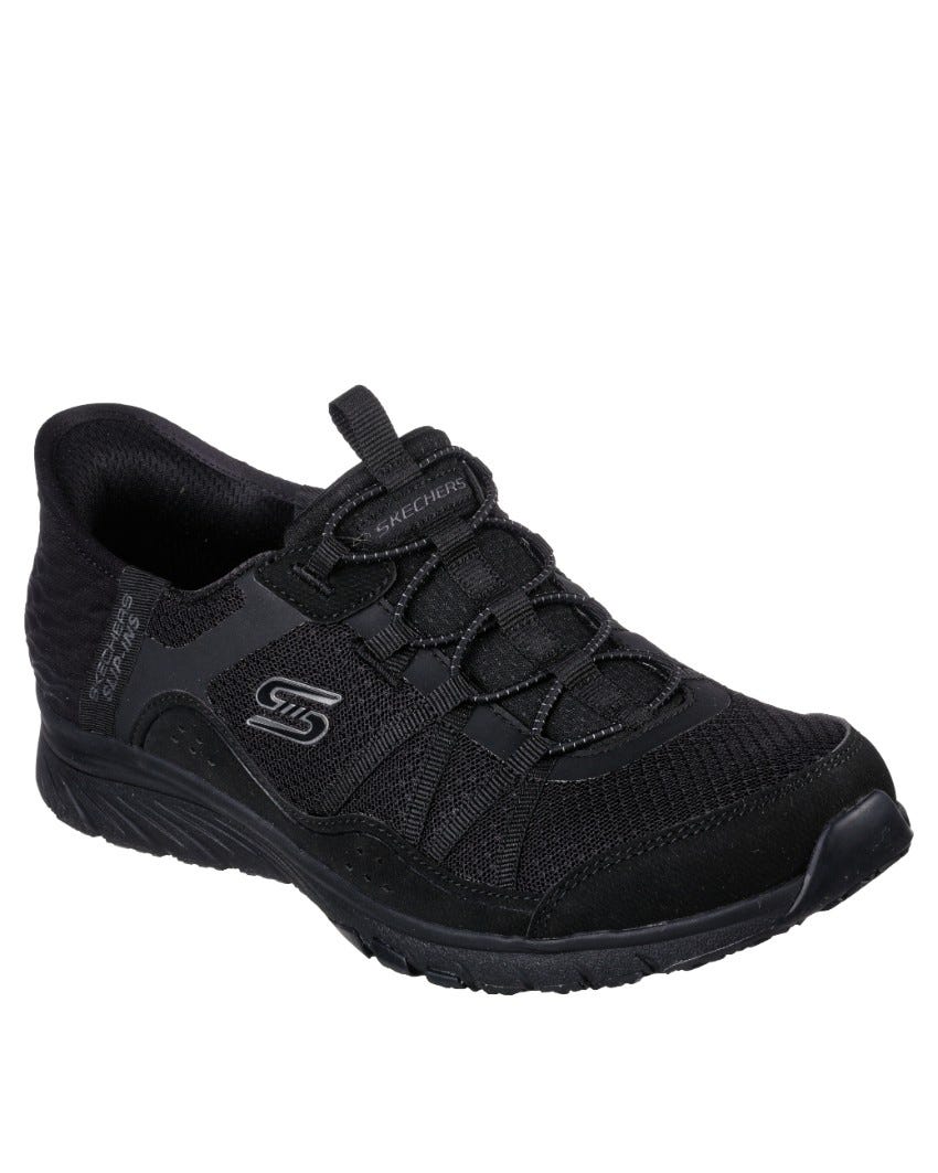 Skechers Slip-Ins: Gratis Sport - Awe Inspiring - BLACK/BLACK slider