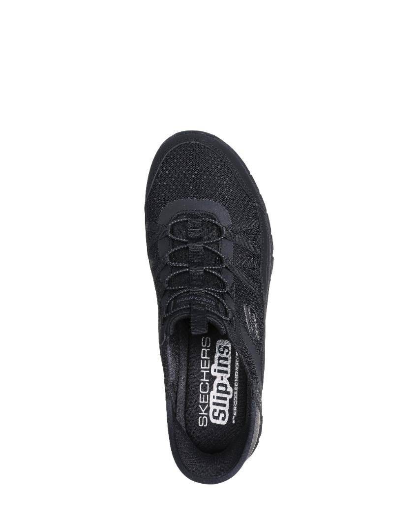 Skechers Slip-Ins: Gratis Sport - Leisurely - BLACK slider