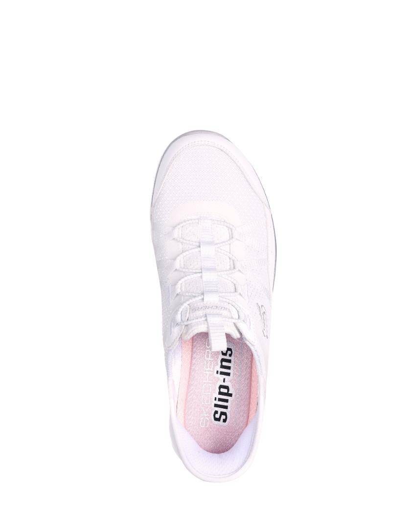 Skechers Slip-Ins: Gratis Sport - Leisurely - WHITE SILVER slider