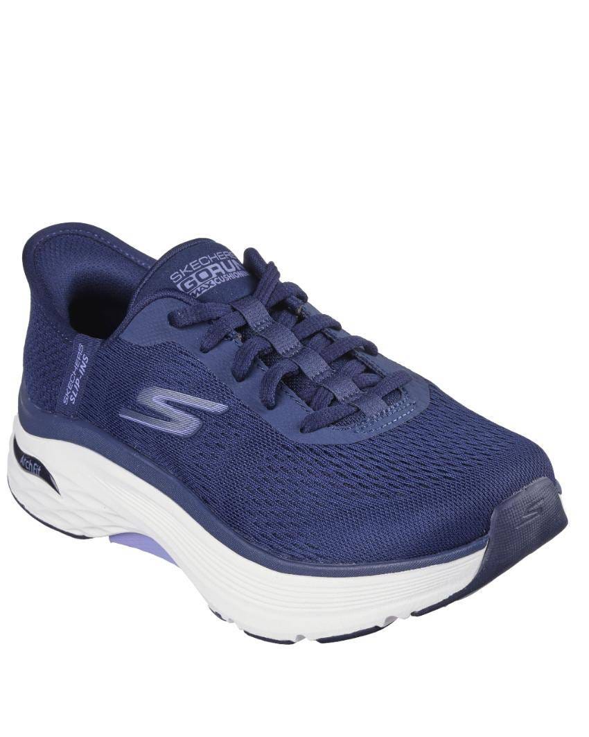 Skechers Slip-Ins: Max Cushioning Arch Fit - Paramount Wide Fit - NAVY/LAVENDER slider