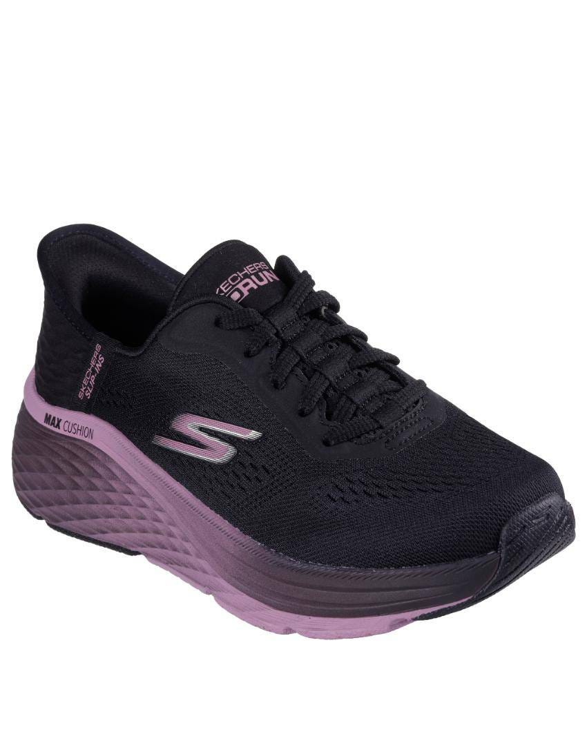 Skechers Slip-Ins: Max Cushioning Elite 2.0 - BLACK/MAUVE slider