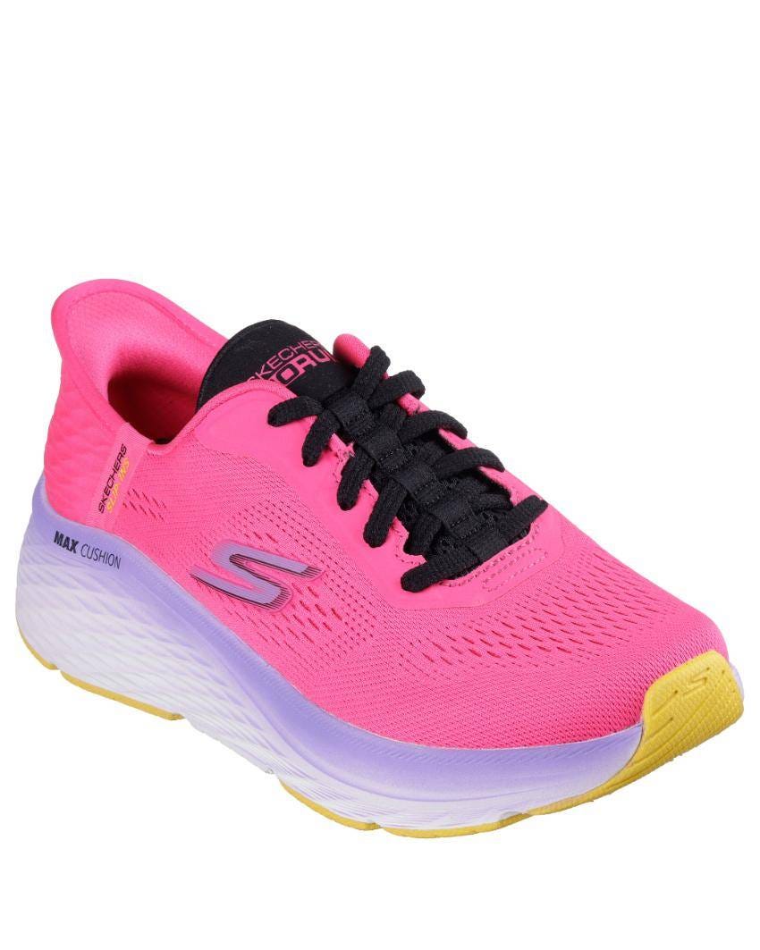 Skechers Slip-Ins: Max Cushioning Elite 2.0 - RASPBERRY/BLACK slider