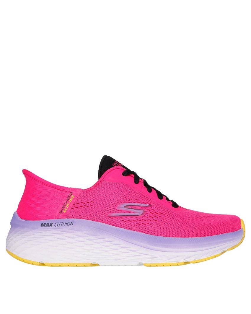 Skechers Slip-Ins: Max Cushioning Elite 2.0 - RASPBERRY/BLACK slider