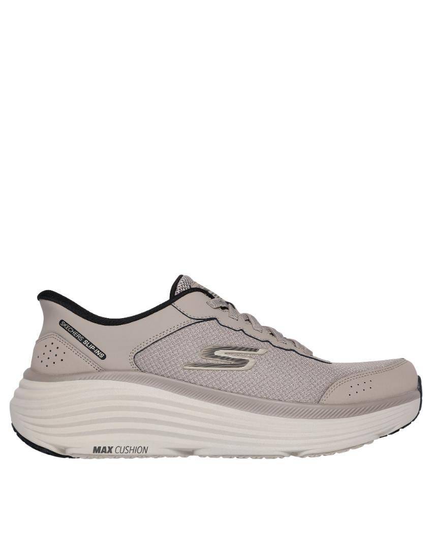 Skechers Slip-Ins: Max Cushioning Endeavour - Cardova Extra Wide Fit - TAUPE/BLACK slider