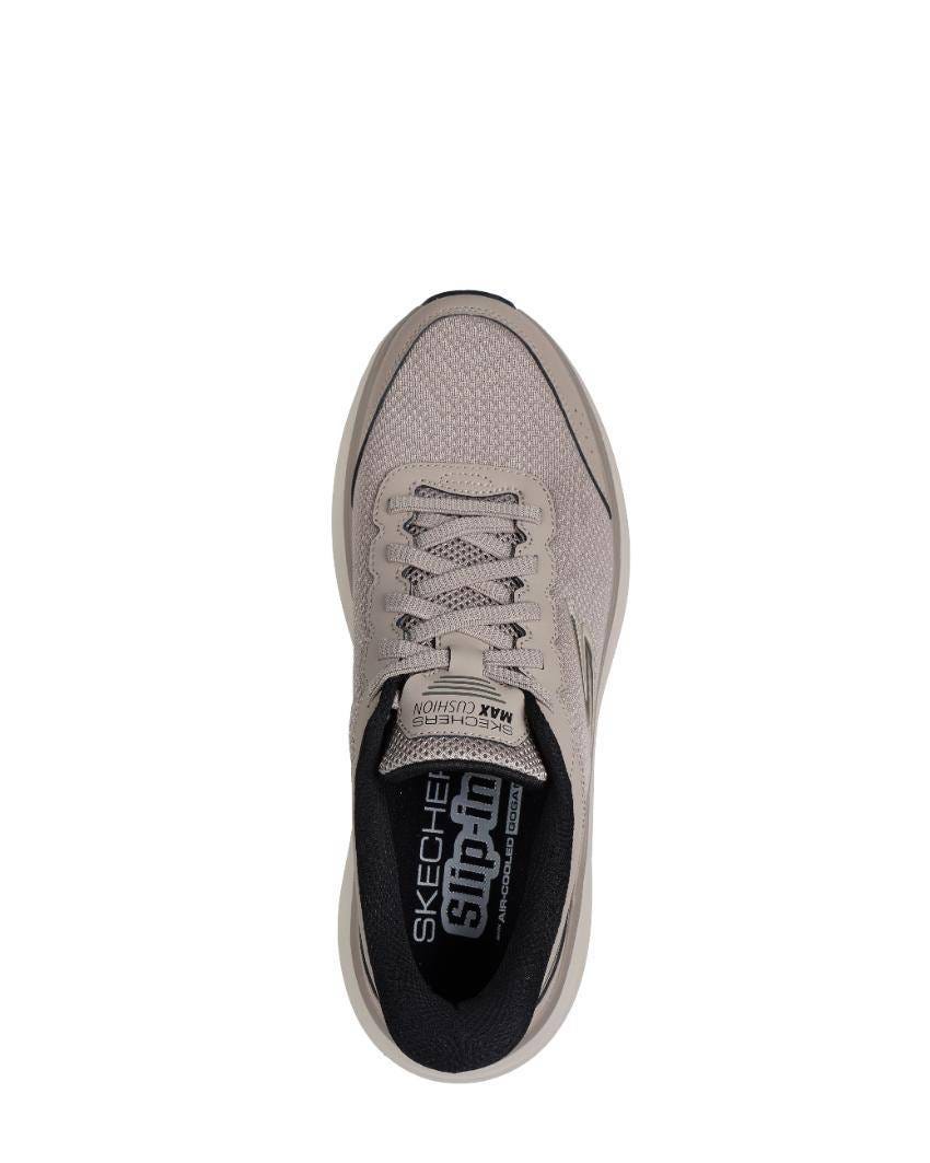 Skechers Slip-Ins: Max Cushioning Endeavour - Cardova Extra Wide Fit - TAUPE/BLACK slider