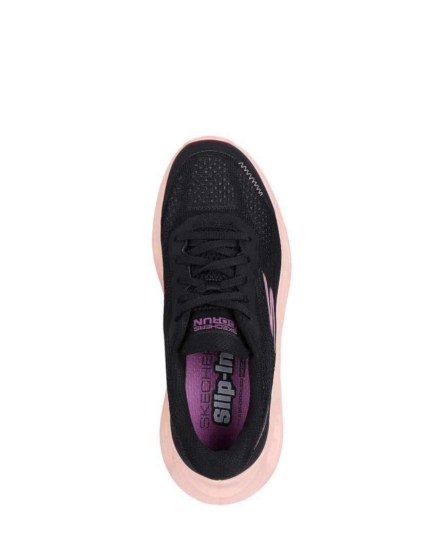 Skechers Slip-Ins: Max Cushioning Glide-Step - Hartford - BLACK/PURPLE slider
