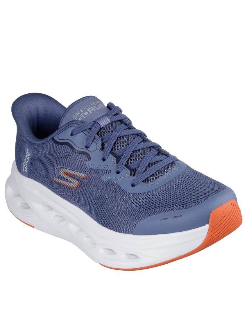 Skechers Slip-Ins: Max Cushioning Glide-Step - NAVY/ORANGE