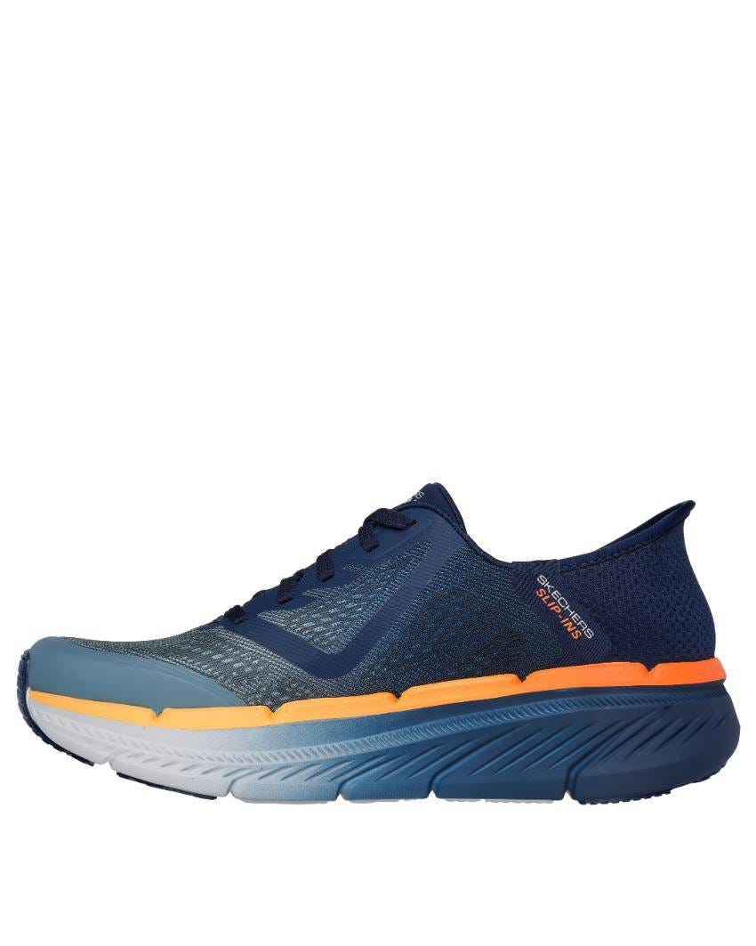 Skechers Slip-Ins: Max Cushioning Premier 2.0 - NAVY/ORANGE slider