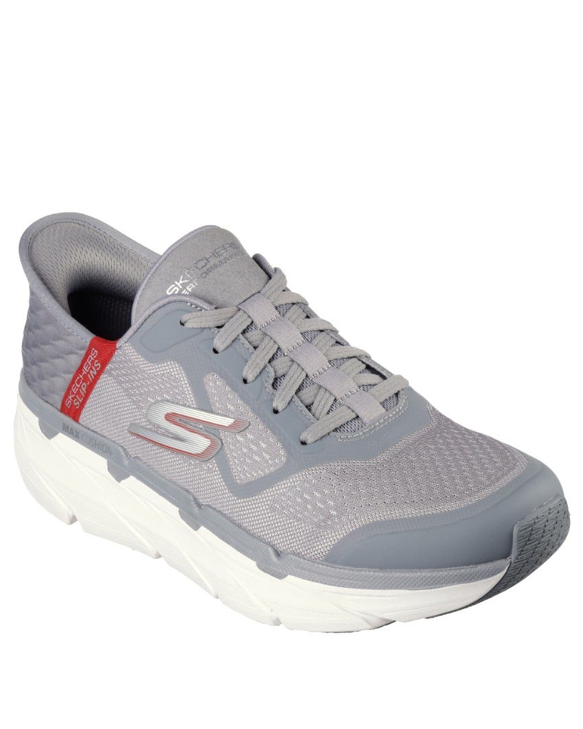 Skechers Slip-Ins: Max Cushioning Premier - GREY RED slider