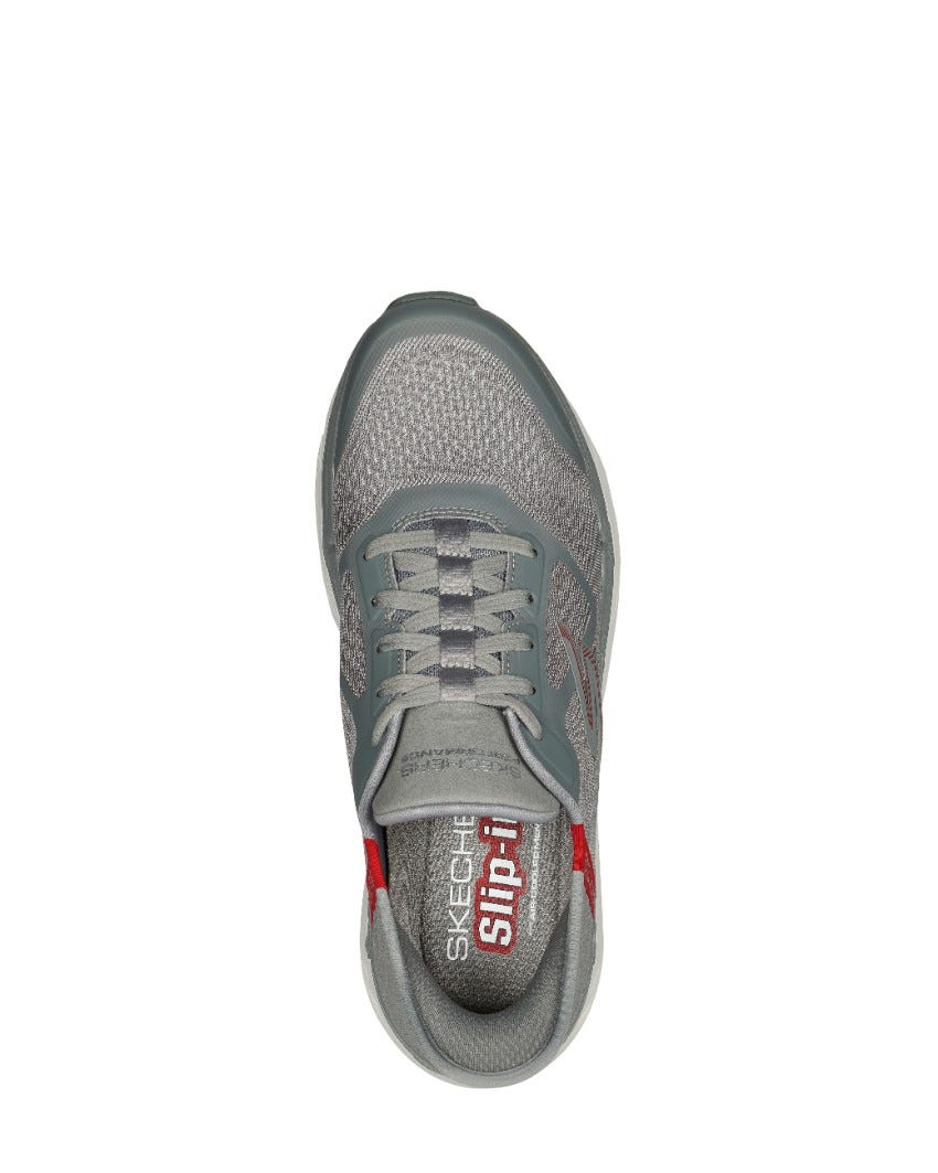 Skechers Slip-Ins: Max Cushioning Premier - GREY RED slider