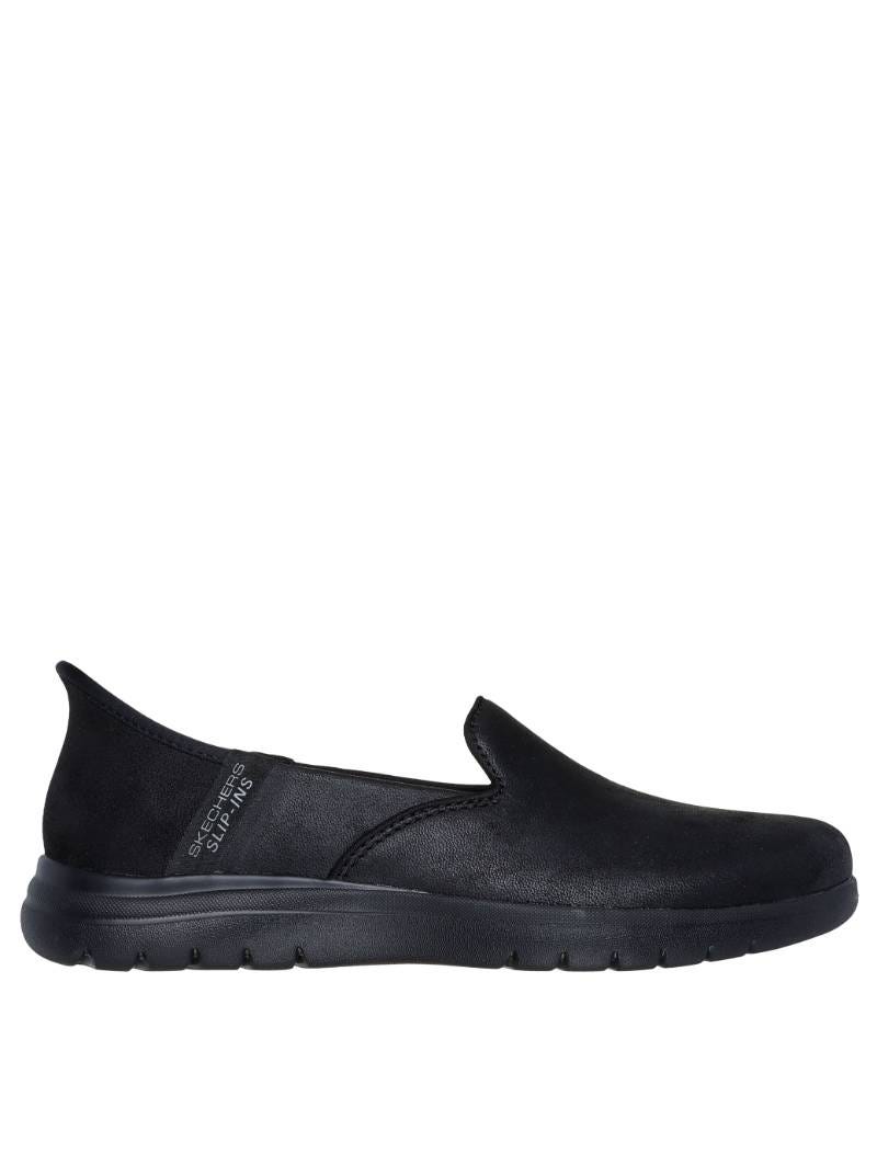 Skechers Slip-Ins: On-The-Go Flex - Captivating Wide Fit - BLACK/BLACK slider