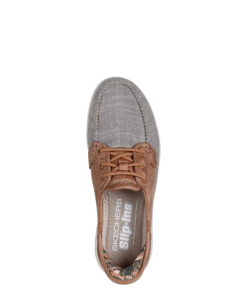 Skechers Slip-Ins: On-The-Go Flex - Coastal Sky - TAUPE slider