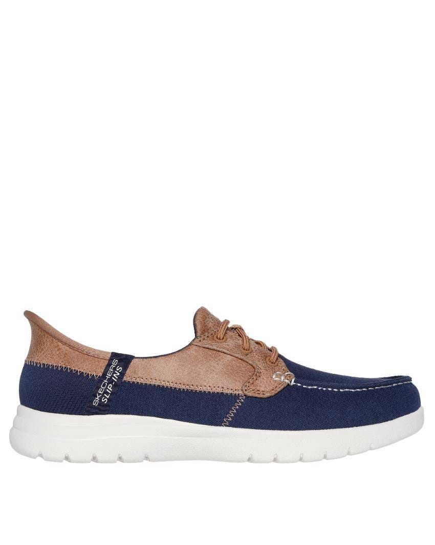 Skechers Slip-Ins: On-The-Go Flex - Palmilla - NAVY slider