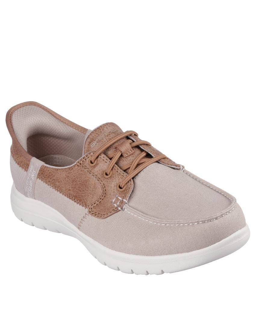 Skechers Slip-Ins: On-The-Go Flex - Palmilla - TAUPE slider