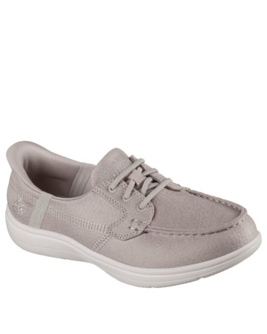 Skechers Slip-Ins: On-The-Go Flex Radiant - Brooklyn - NATURAL slider