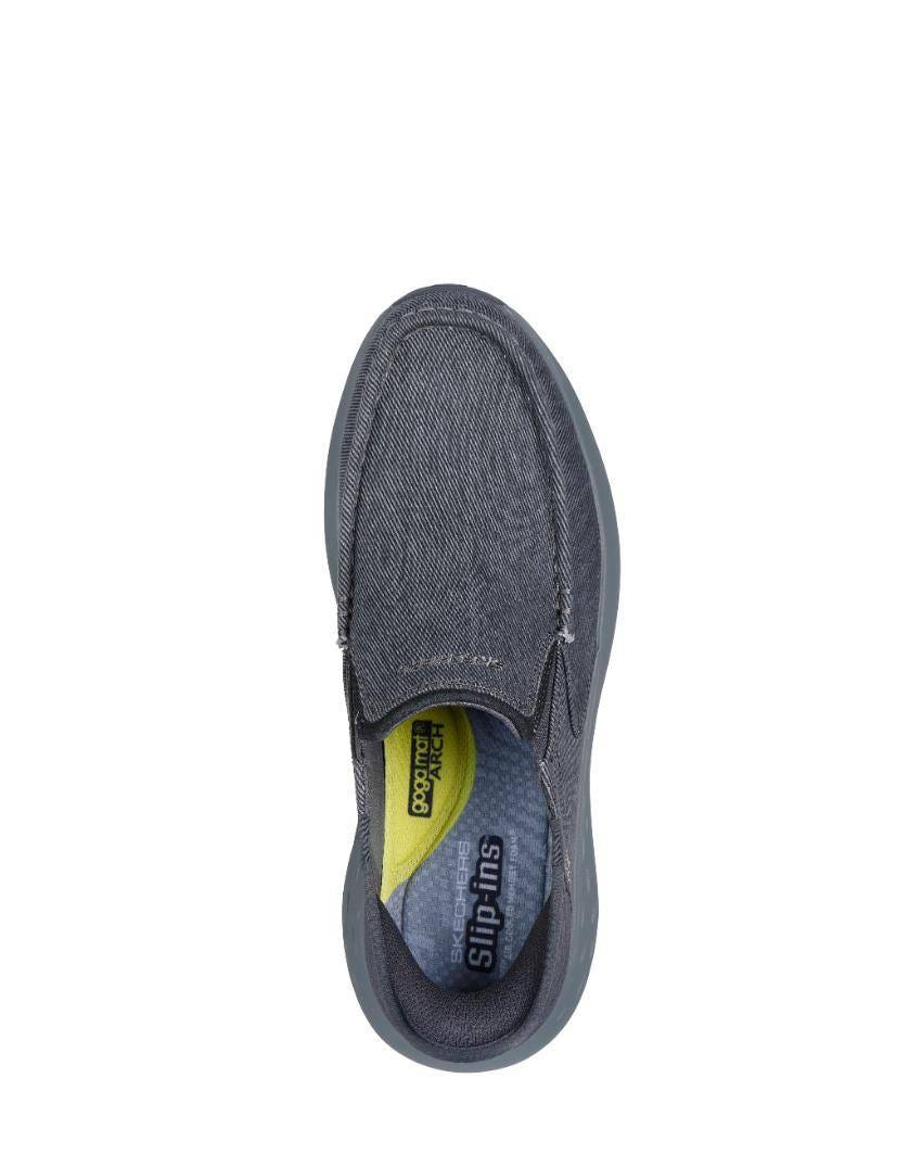 Skechers Slip-Ins: Parson - Dewitt Extra Wide Fit - CHARCOAL slider