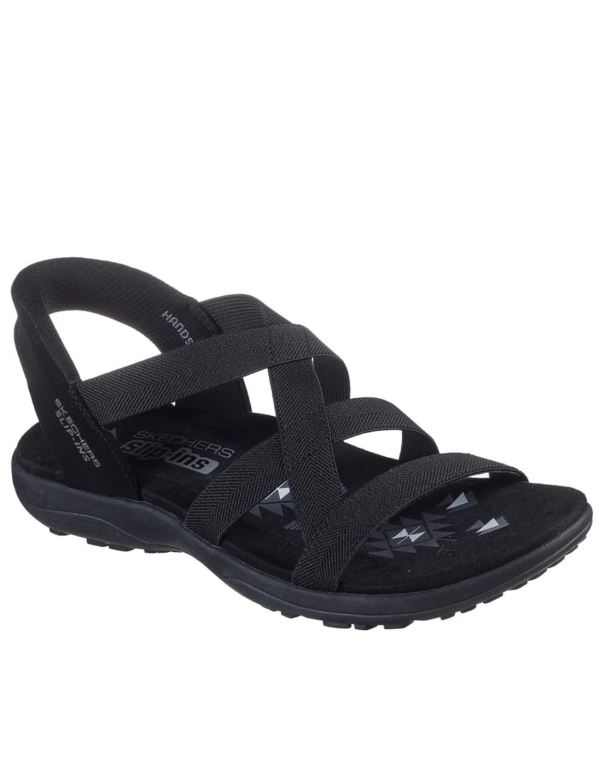 Skechers Slip-Ins: Reggae Slim - Stretch Flex - BLACK slider