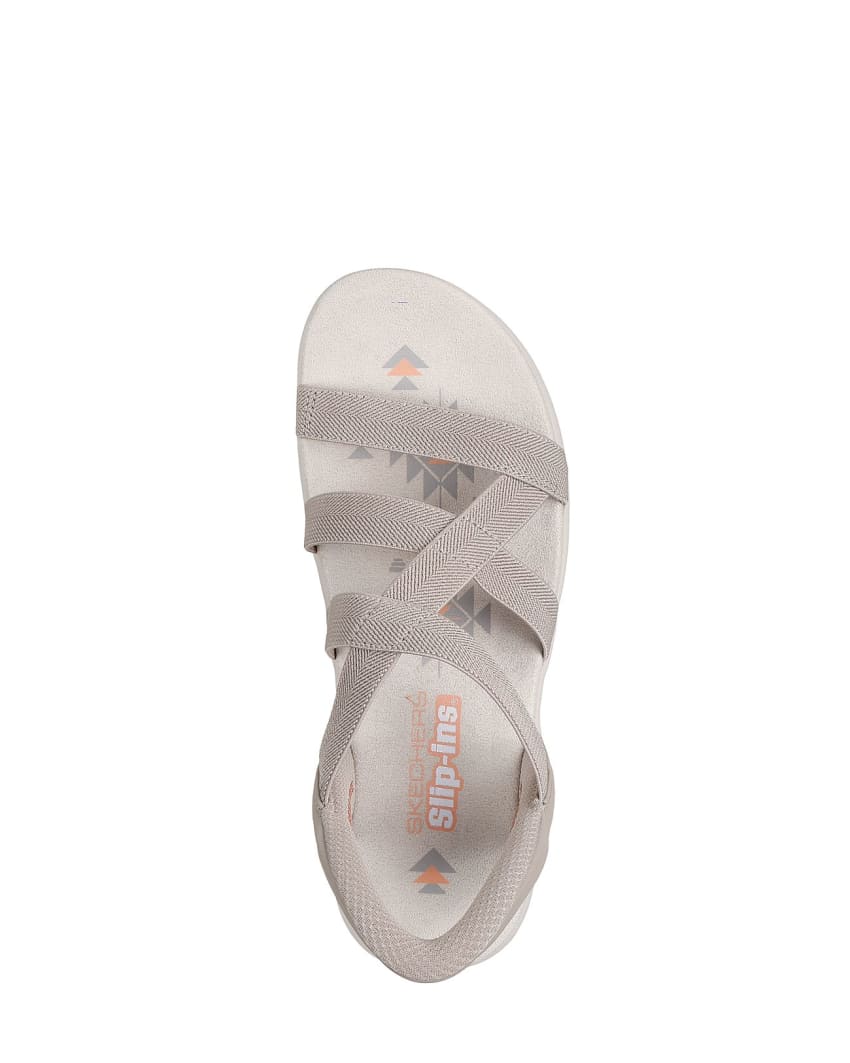 Skechers Slip-Ins: Reggae Slim - Stretch Flex - TAUPE slider