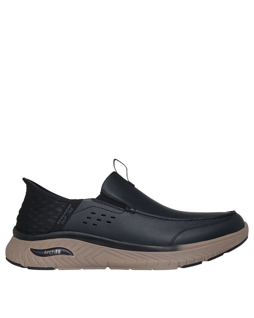 Skechers Slip-Ins: Relaxed Fit Arch Fit Crosser - Porto - BLACK slider