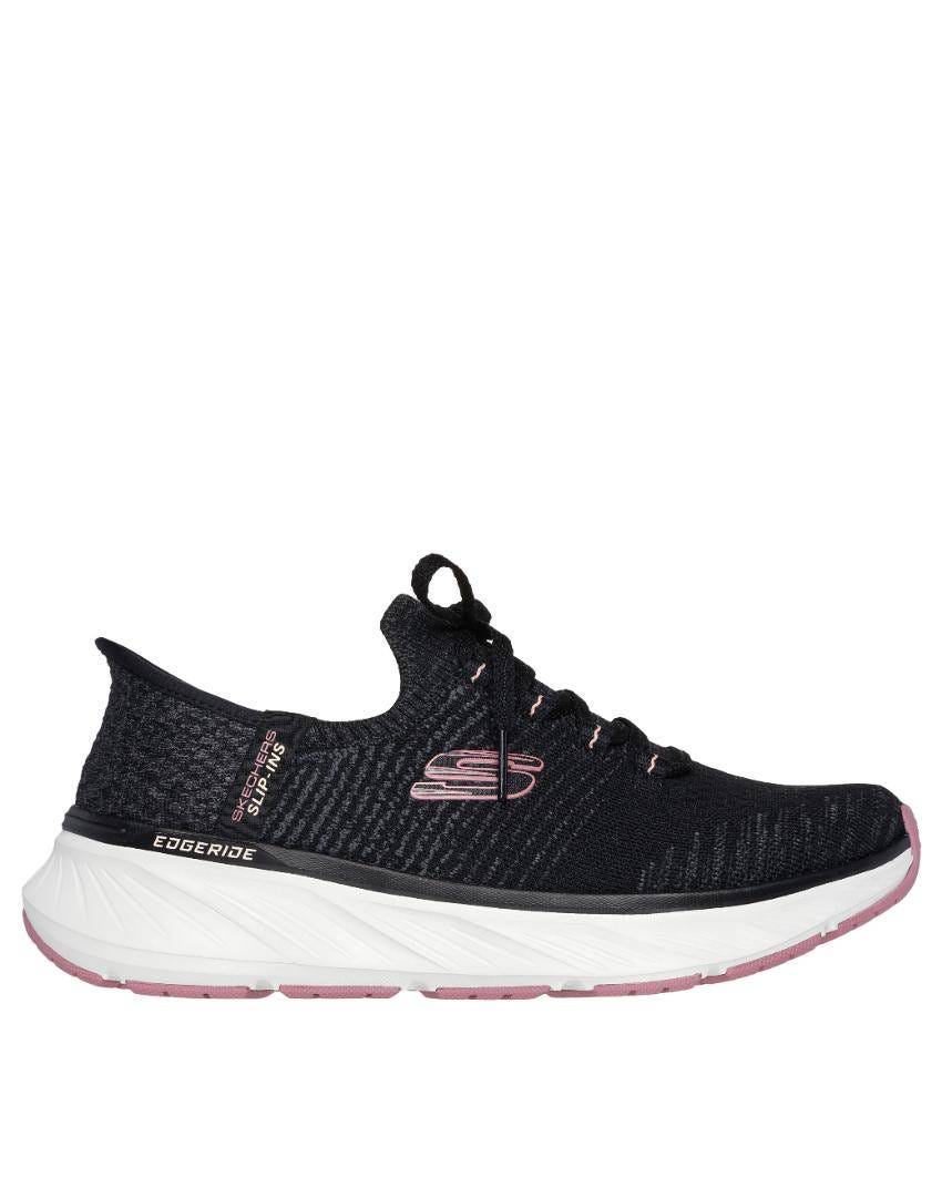 Skechers Slip-Ins Relaxed Fit: Edgeride - BLACK/PINK slider