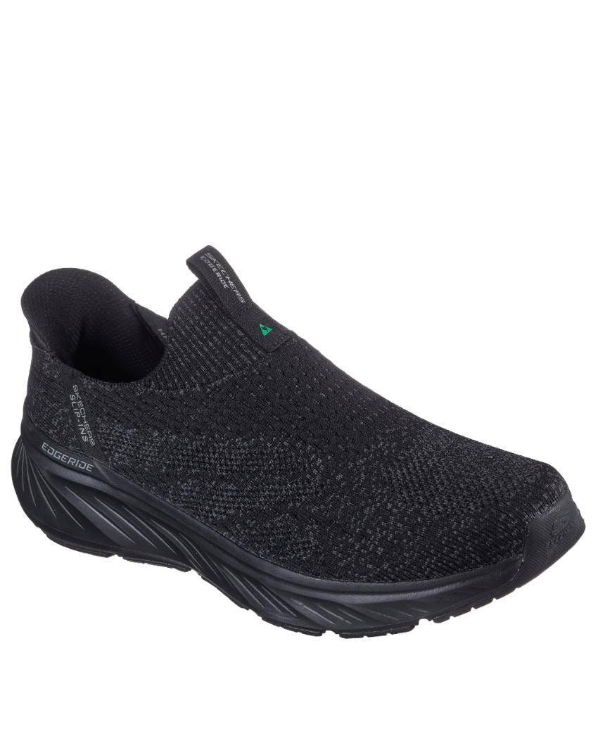 Skechers Slip-Ins Relaxed Fit: Edgeride - Commissioner - BLACK
