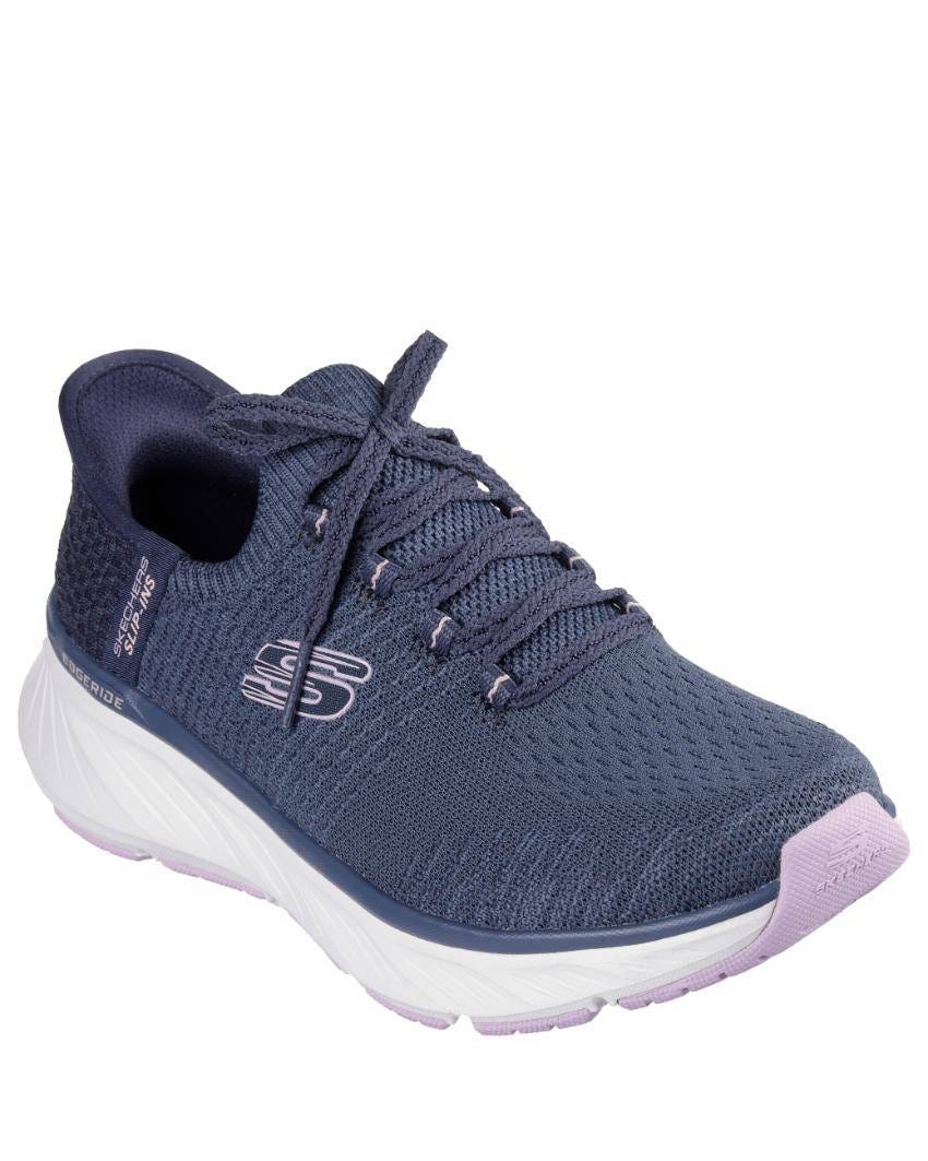 Skechers Slip-Ins Relaxed Fit: Edgeride - NAVY/LAVENDER slider