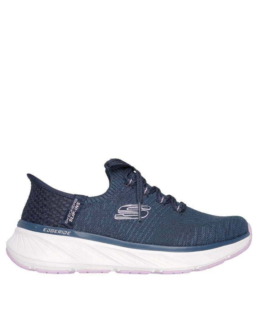 Skechers Slip-Ins Relaxed Fit: Edgeride - NAVY/LAVENDER slider