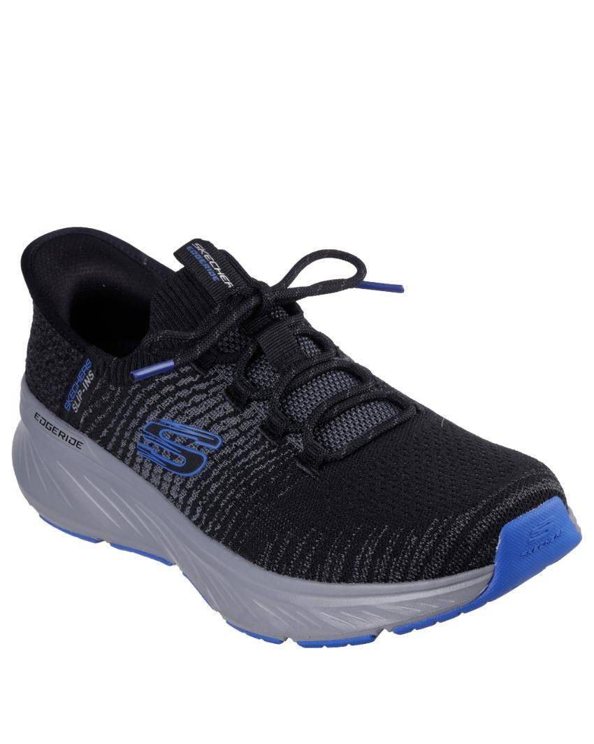 Skechers Slip-Ins Relaxed Fit: Edgeride - Raygo - BLACK BLUE slider