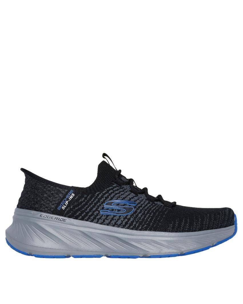 Skechers Slip-Ins Relaxed Fit: Edgeride - Raygo - BLACK BLUE slider