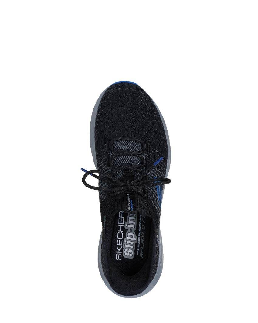 Skechers Slip-Ins Relaxed Fit: Edgeride - Raygo - BLACK BLUE slider