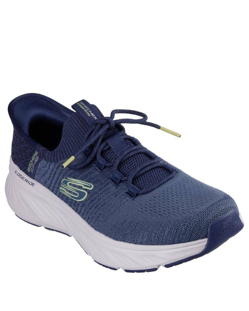 Skechers Slip-Ins Relaxed Fit: Edgeride - Raygo - NAVY LIME slider