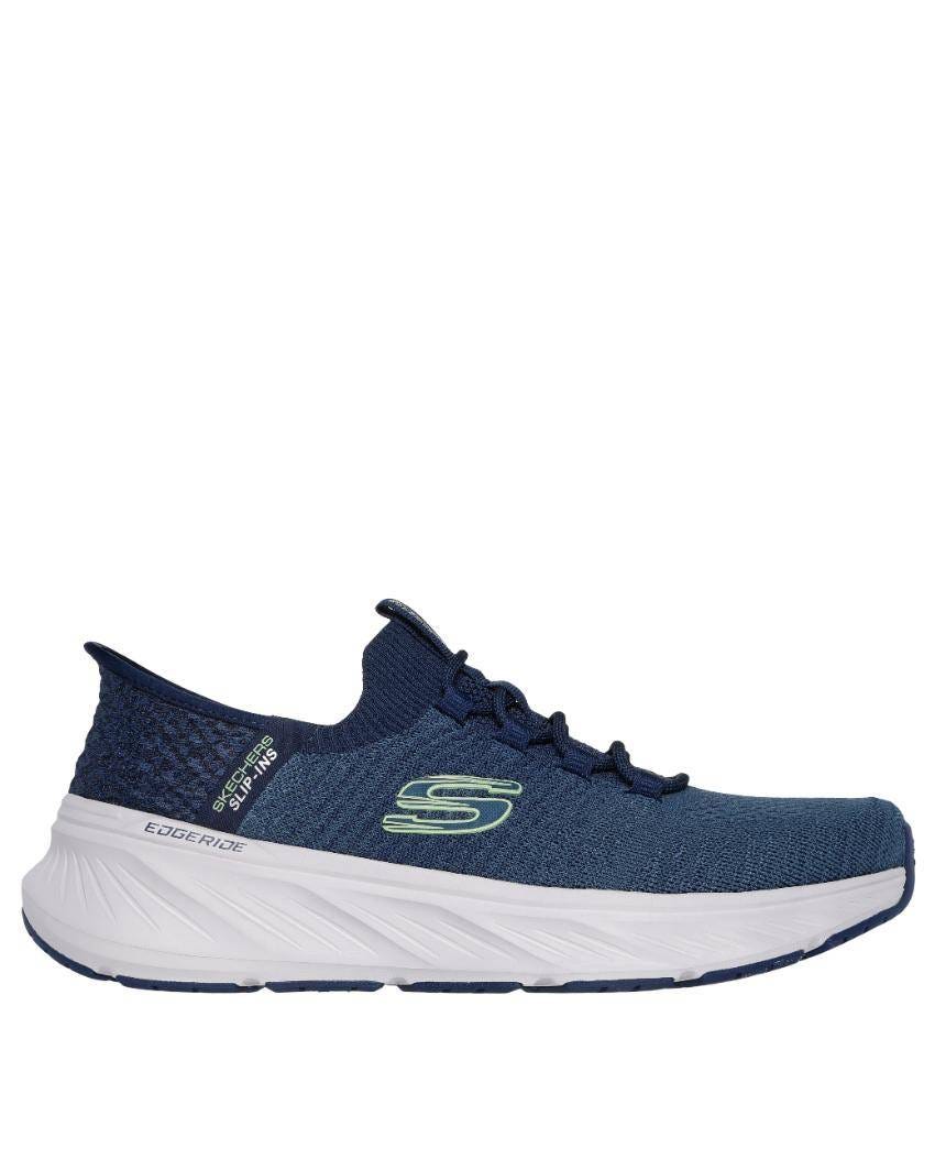 Skechers Slip-Ins Relaxed Fit: Edgeride - Raygo - NAVY LIME slider