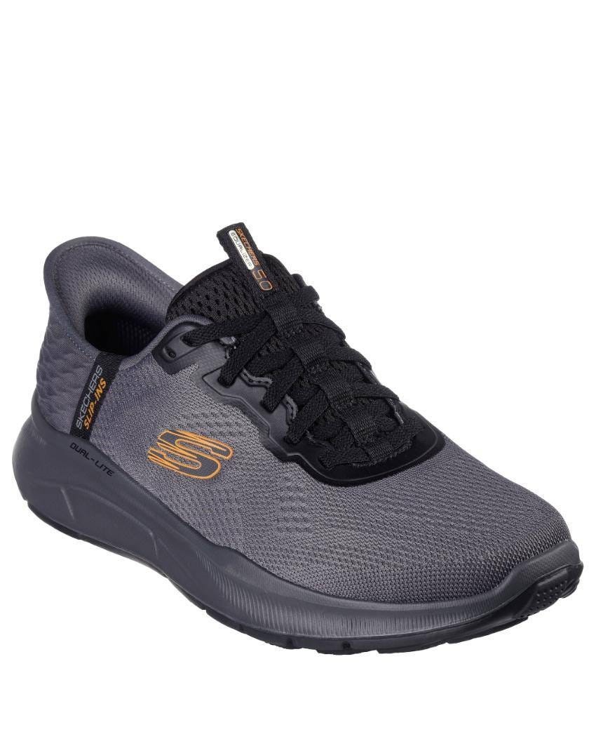 Skechers Slip-Ins Relaxed Fit: Equalizer 5.0 - Standpoint - CHARCOAL ORANGE slider