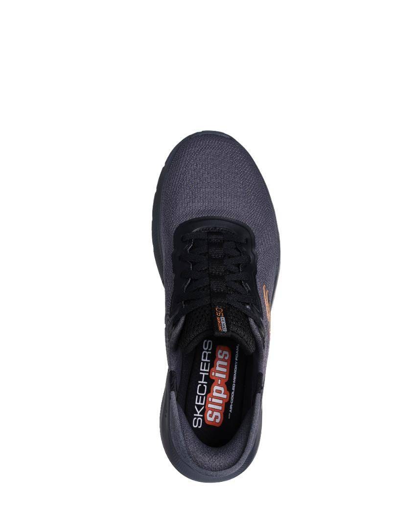 Skechers Slip-Ins Relaxed Fit: Equalizer 5.0 - Standpoint - CHARCOAL ORANGE slider